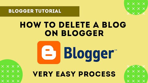 How to Delete a Blog on Blogger 2020 I How to Delete a Blogger Blog Permanently