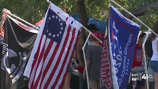 KC Trump car parade attracts thousands