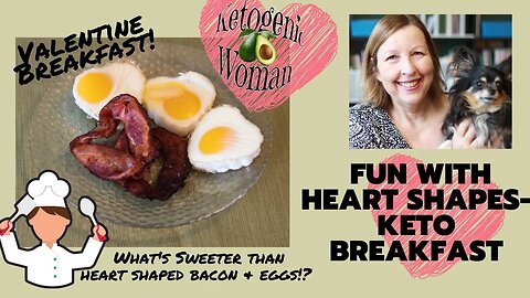 Valentine's Day Breakfast Fun with Hearts! Meet my new puppy TeddiBear! Carnivore breakfast ideas