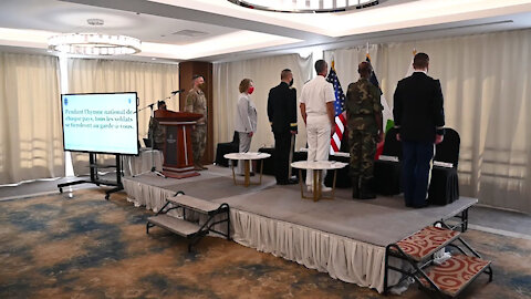 Cyber Defense Engagement ceremony