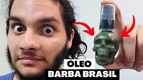 USANDO ÓLEO PARA BARBA DA BARBA BRASIL | como ficou? 😱