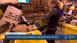 Amazon purchases warehouse in Riviera Beach