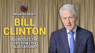 Bill Clinton Addresses Epstein Island Allegations