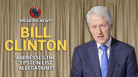 Bill Clinton Addresses Epstein Island Allegations