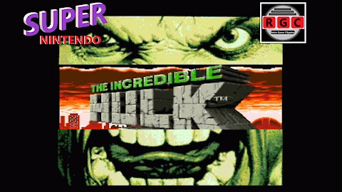 The Incredible Hulk - Complete Gameplay - Retro Game Clipping