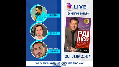 PAI RICO PAI POBRE ROBERT KIYOSAKI - DEBATENDO LIVRO