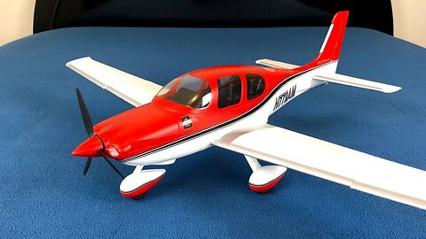 E-flite UMX Cirrus SR22T BNF Basic RC Plane Unboxing & Review