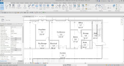 REVIT 2022 ARCHITECTURE LESSON 36: ADD ROOMS AND ROOM TAGS