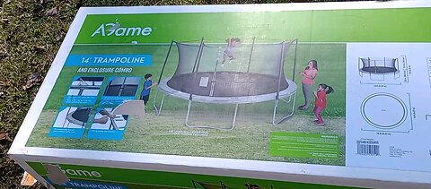 trampoline review - AGame 14ft part 1