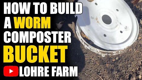 How To Build A Worm Composter Bucket