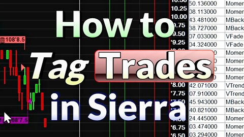 Tag Your Trading Setups in Sierra Chart