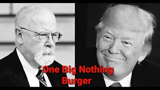 John Durham States FBI Should Never Have Investigated Trump, Vote Blue No Matter Who Will Cry