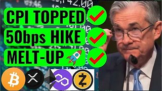 THE FED JUST CONFIRMED THE MELT UP! #BITCOIN & #CRYPTO WILL FLY !