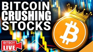 Bitcoin CRUSHING Stocks (SEC Angry at Gensler)