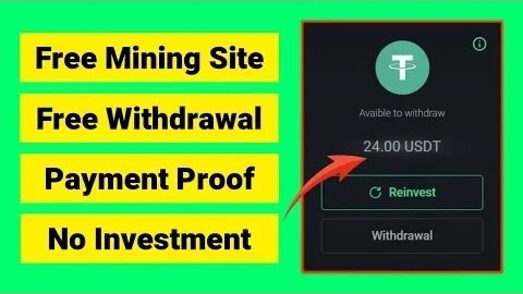 GREEN HORNETwithdraw proof ! free mining sites with whidraw proof ! mining site free ! pament proof