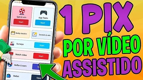 APLICATIVO para GANHAR DINHEIRO no PIX e PAYPAL Fazendo Assistindo Vídeos e Jogando💰 Jogo Pagando