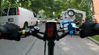 eAHORA X5 E-BIKE : OFF TO LUNA ALLEY BIKE SHOP - EVANSTON : GOPRO HERO 9 : 4K POV