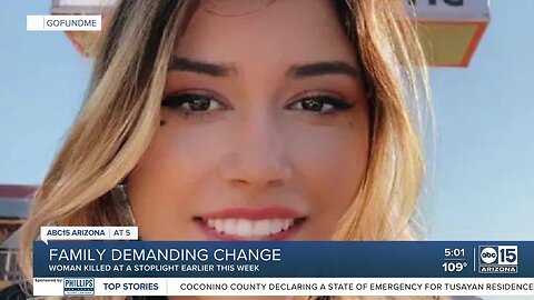 Family calling for change to Mesa intersection where woman was killed