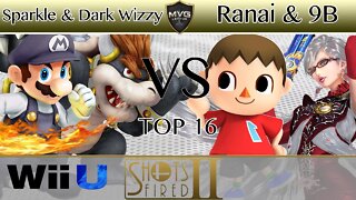 Sparkle & Dark Wizzy vs. Ranai & SHI-G|9B - Top 16 Doubles - Shots Fired 2