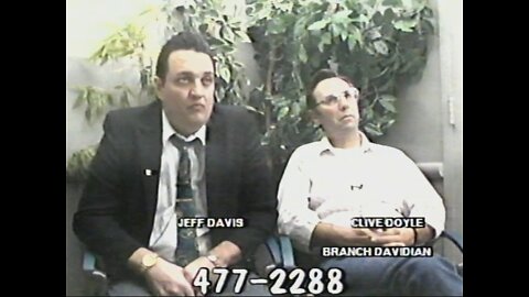 Clive Doyle Fire Survivor Jeff Davis Show(Classic 1995)