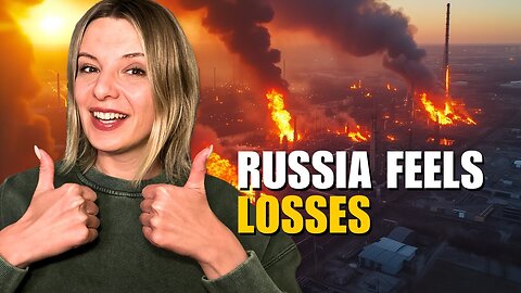 REFINERY STRIKES STRATEGY: RUSSIA FEELS LOSSES