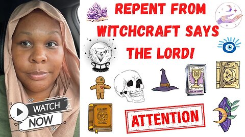 WITCHCRAFT LEADS TO HELL #jesussaves #lastdays #endtimes #godforgives #jesussaves #witchcraft