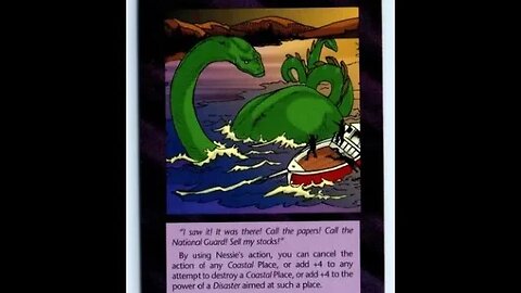 Loch Ness Monster hunt Illuminati Game cards linked to imminent Megatsunami US stock exchange crash?