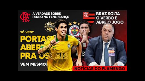 REFORÇOS: BRAZ ABRE O JOGO! A VERDADE SOBRE PEDRO NA TURQUIA! PORTAS ABERTAS PRA OSCAR! LIBERTADORES