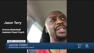 Jason Terry introduced as Arizona assistant coach