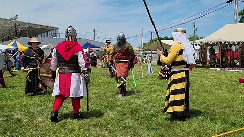 SCA Heavy Fight from the Spring Crown Tournament of the Middle Kingdom 2023