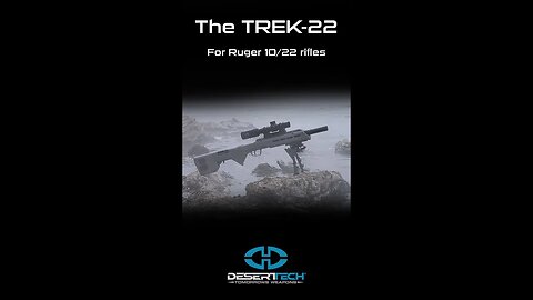 It's a 22: a Ruger 10/22 in our TREK-22 stock
