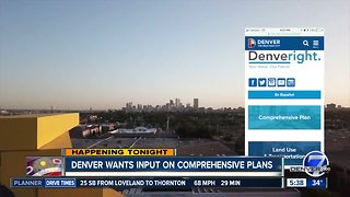 Denver wants input on its comprehensive plans