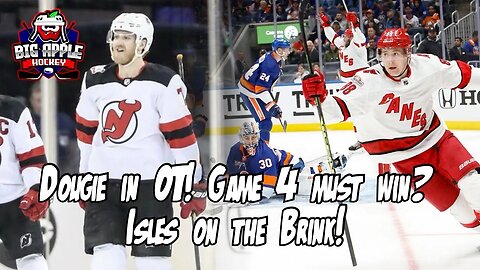 Rangers RECOVER from Game 3? Islanders on the Brink! NHL Playoff Talk | Big Apple Hockey