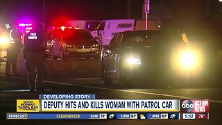 Deputy hits, kills woman with unmarked patrol car