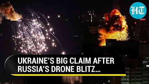 Russia Unleashes Over 30 Iranian Shahed Drones On Ukraine; Watch What Happens Next