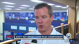 FAU head coach Dusty May breaks down NCAA Championship game