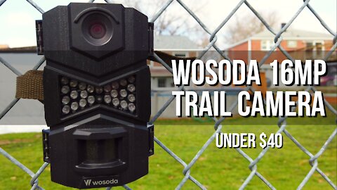 Wosoda 16MP 1080P Trail Camera - Full Overview | How To | Samples | Full Review | Under $40