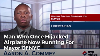 NYC Mayoral Candidate Has Charge of Attempted Plane Hijacking on Record