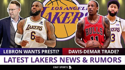 Lakers Trade Rumors: Anthony Davis For DeMar Derozan? LeBron Wants Sam Presti Replacing Rob Pelinka?