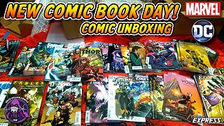 New COMIC BOOK Day - Marvel & DC Comics Unboxing May 18, 2022 - New Comics This Week 5-18-2022
