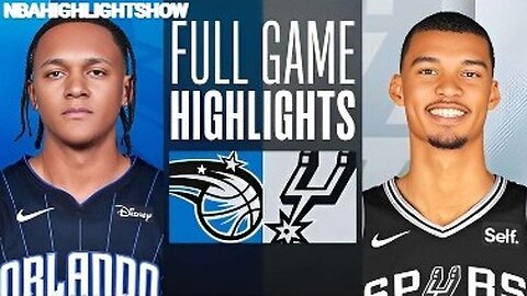 San Antonio Spurs vs Orlando Magic Full Game Highlights | Jan 31 | 2024 NBA Season