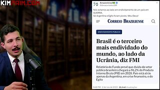 Brasil e o terceiro país mais endividado do mundo