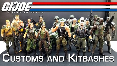 G.I. Joe Classified Series Customs and Kitbashes