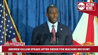 Andrew Gillum recants concession following recount order