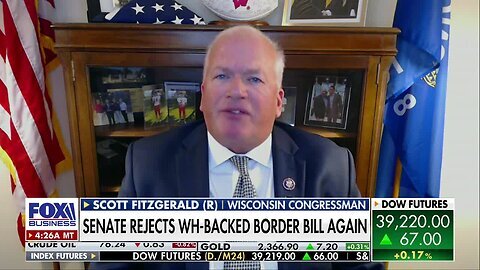 Biden's border message is 'so mixed': Rep. Scott Fitzgerald