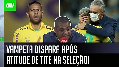 "Eu QUERIA VER se o Neymar NÃO TIVESSE VACINADO!" Vampeta DISPARA após atitude de Tite na Seleção!