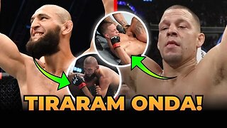 UFC 279 - CHIMAEV ATROPELA E NATE DIAZ FINALIZA!!