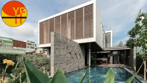 Tour In H House By G+ Architects In MỸ THO, VIETNAM