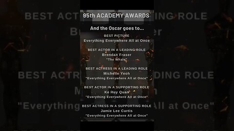 #oscars #academyawards #everythingeverywhereallatonce #michelleyeoh #thewhale #brendanfraser #fyp