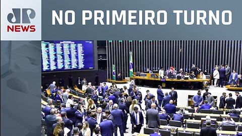 Câmara aprova texto base do arcabouço fiscal